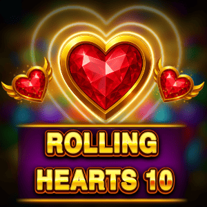 Rolling Hearts 10 casino game by Fazi