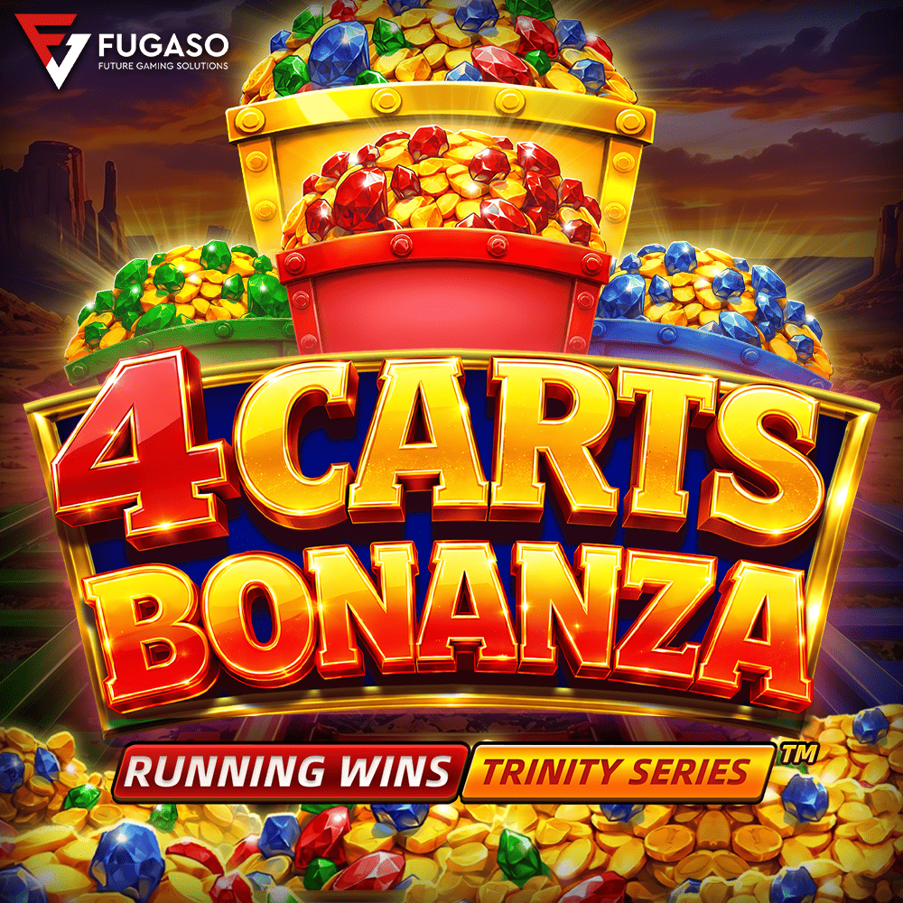 4 Carts Bonanza casino game by Fugaso