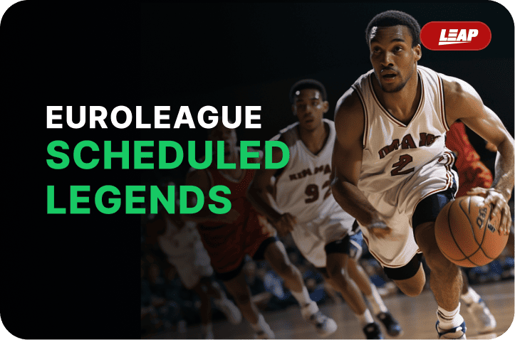 Euroleague Scheduled Legends casino game by Leap Virtual