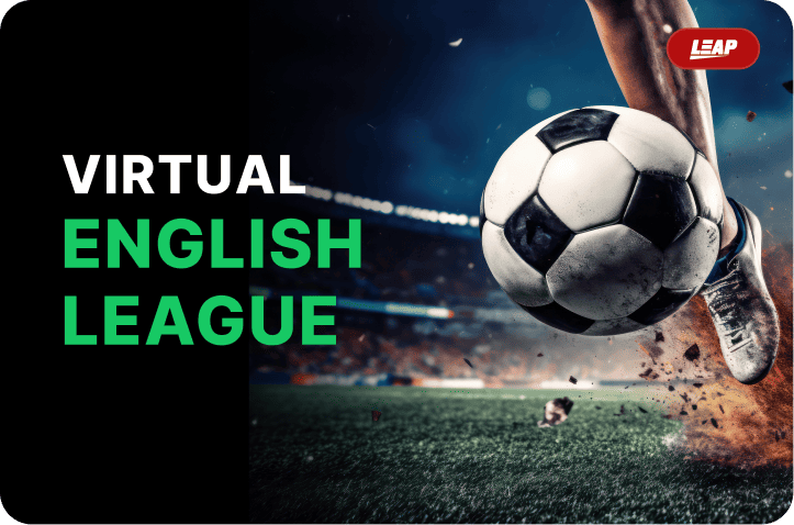 Virtual English League casino game by Leap Virtual