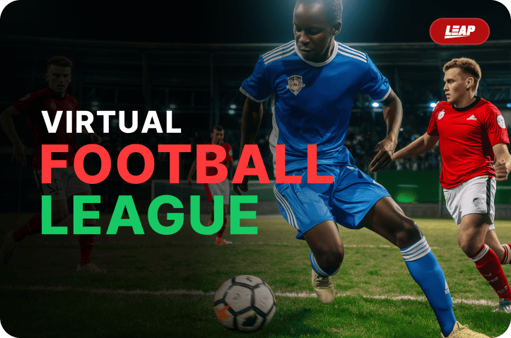 Virtual Football League England casino game by Leap Virtual