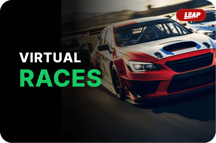 Virtual Races  casino game by Leap Virtual