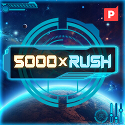 5000 x Rush casino game by Platipus